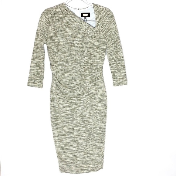 Alexia Admor Violetta tweed asymmetrical dress size small NWT - Picture 2 of 8